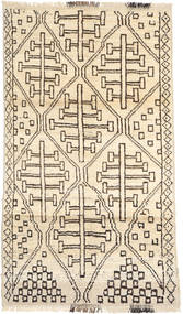 Barchi/Moroccan Berber - Afganistan Matto 108X192 Moderni Käsinsolmittu Beige/Vaaleanruskea (Villa, Afganistan)