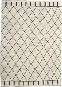 Kilim Ariana Szőnyeg 250X348 Modern Kézi Szövésű Sötét Bézs/Bézs Nagy (Gyapjú, Afganisztán)