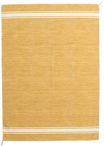 Ernst - Mustard/Off White Rug 170X240 Authentic
 Modern Handwoven Light Brown (Wool, India)