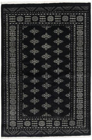 Pakistan Bokhara 3Ply Rug 140X209 Authentic
 Oriental Handknotted Black/Dark Grey (Wool, Pakistan)