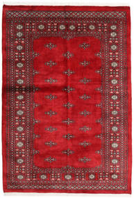 Pakistan Bokhara 3Ply Rug 136X197 Authentic
 Oriental Handknotted Dark Red/Crimson Red (Wool, Pakistan)
