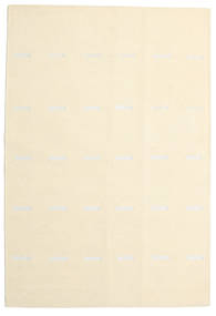 Kilim Moderno Tapete 140X200 Moderno Tecidos À Mão Bege (Lã, Índia)