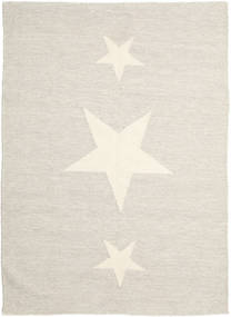 Kilim Moderno Tapete 160X223 Moderno Tecidos À Mão Bege Escuro/Cinzento Claro (Lã, Índia)