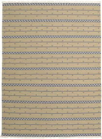 Kilim Modern Rug 155X233 Authentic
 Modern Handwoven Light Brown/Olive Green (Wool, India)