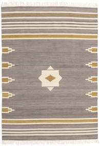 Tribal - Grey Rug 140X200 Authentic
 Modern Handwoven Light Grey/Beige (Wool, India)