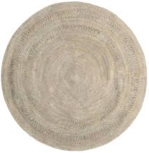 Kex - Greige Tapete 225X225 Moderno Tecidos À Mão Quadrado Castanho Claro ( Índia)