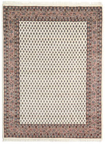 Mir Indo Rug 142X197 Authentic
 Oriental Handknotted Beige/Light Brown (Wool, India)