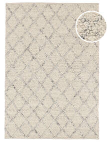 Rut - Prata/Cinzento Melange Tapete 160X230 Moderno Tecidos À Mão Cinzento Claro/Bege Escuro (Lã, Índia)