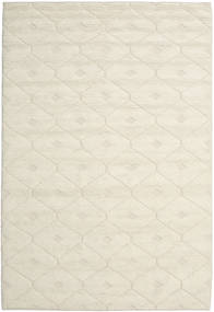 Romby - Off-Branco Tapete 200X300 Moderno Tecidos À Mão Bege/Bege Escuro (Lã, Índia)