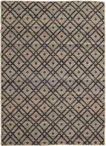 Trisha Tapete 160X230 Moderno Tecidos À Mão Castanho Claro/Cinza Escuro ( Índia)