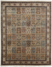 Bakhtiari Indo Rug 252X322 Authentic
 Oriental Handknotted Light Brown/Dark Grey/Brown Large (Wool, India)