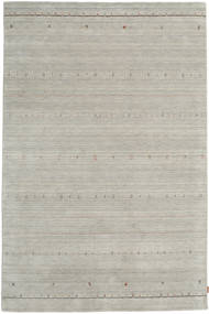 Gabbeh Indo Rug 198X298 Authentic
 Modern Handknotted Light Grey (Wool, India)