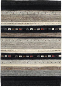 Gabbeh Loribaft Rug 168X236 Authentic
 Modern Handknotted Dark Grey/Light Grey (Wool, India)