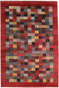 Gabbeh Loribaft Rug 200X300 Authentic
 Modern Handknotted Brown/Dark Blue (Wool, India)