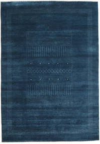 Gabbeh Loribaft Rug 198X283 Authentic
 Modern Handknotted Dark Blue (Wool, India)