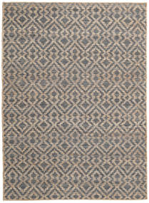 Jute Szőnyeg 160X230 Modern Kézi Szövésű Világosbarna/Sötétszürke ( India)