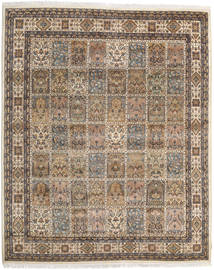 Bakhtiari Indo Rug 242X297 Authentic
 Oriental Handknotted Light Brown/Dark Brown (Wool, India)
