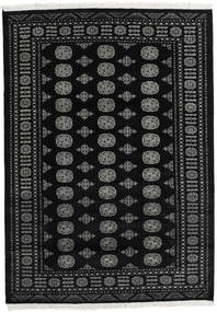 Paquistão Bucara 2Ply Tapete 171X243 Oriental Feito A Mão Preto/Cinza Escuro (Lã, Paquistão)