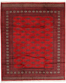 Paquistão Bucara 2Ply Tapete 198X238 Oriental Feito A Mão Vermelho Escuro/Vermelho (Lã, Paquistão)