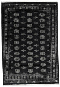 Paquistão Bucara 2Ply Tapete 171X251 Oriental Feito A Mão Preto/Cinza Escuro (Lã, Paquistão)