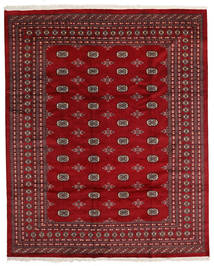 Paquistão Bucara 2Ply Tapete 246X303 Oriental Feito A Mão Vermelho Escuro/Vermelho (Lã, Paquistão)