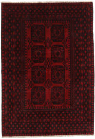 Afghan Rug 161X235 Authentic
 Oriental Handknotted Dark Brown/Dark Red (Wool, Afghanistan)