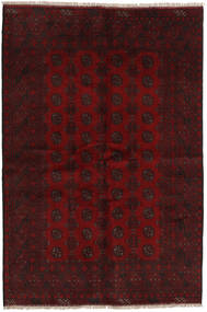 Afghan Rug 159X238 Authentic
 Oriental Handknotted Dark Brown/Dark Red (Wool, Afghanistan)