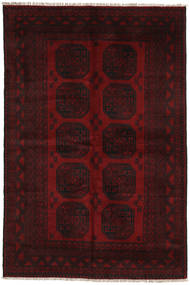Afghan Rug 158X240 Authentic
 Oriental Handknotted Dark Brown/Dark Red (Wool, Afghanistan)