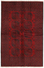 Afegão Tapete 149X233 Oriental Feito A Mão Vermelho Escuro/Castanho Escuro/Vermelho (Lã, Afeganistão)