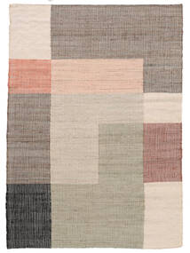 Fields Tapete 160X230 Moderno Tecidos À Mão Bege/Cinzento Claro ( Índia)