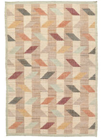 Flakes Tapete 200X300 Moderno Tecidos À Mão Castanho Claro/Bege ( Índia)