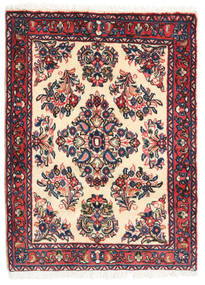 Sarouk Rug 64X85 Authentic
 Oriental Handknotted Purple/Beige (Wool, Persia/Iran)