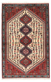 Abadeh Tapete 78X122 Oriental Feito A Mão Castanho Escuro/Amarelo (Lã, Pérsia/Irão)