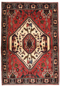 Abadeh Tapete 105X150 Oriental Feito A Mão Vermelho Escuro/Castanho Alaranjado (Lã, Pérsia/Irão)