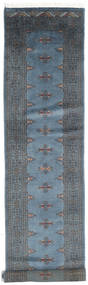 Pakistan Bokhara 2Ply Rug 77X362 Authentic Oriental Handknotted Hallway Runner (Wool, Pakistan)