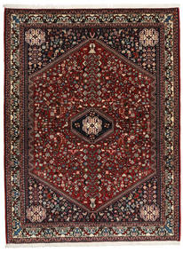 Abadeh Sherkat Farsh Rug 155X208 Authentic
 Oriental Handknotted Dark Red/Dark Grey (Wool, Persia/Iran)