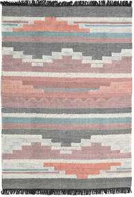 Misha Tapete 160X230 Moderno Tecidos À Mão Lilás/Cinza Escuro (Lã, Índia)