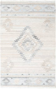 Tulum Tapete 200X300 Moderno Tecidos À Mão Bege/Cinzento Claro ( Índia)