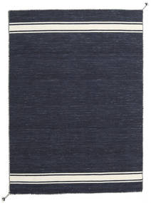 Ernst - Navy/Off White Rug 170X240 Authentic
 Modern Handwoven Dark Grey (Wool, India)