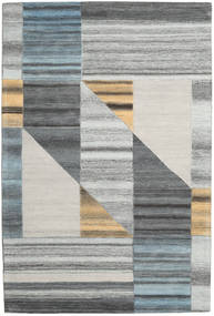 Tic Tac Rug 200X300 Modern Light Grey/Dark Grey (Wool, India)