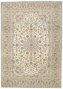 Keshan Rug 250X345 Authentic
 Oriental Handknotted Beige/Light Brown Large (Wool, Persia/Iran)