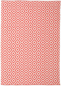 Torun - Coral/Neutral Rug 170X240 Authentic
 Modern Handwoven Crimson Red/Light Pink (Cotton, India)