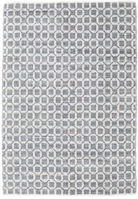 Elna - Grey Rug 200X300 Authentic
 Modern Handwoven Light Grey/White/Creme (Cotton, India)