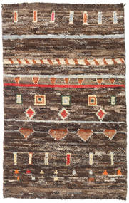 Barchi/Moroccan Berber - Afganistan Rug 111X173 Authentic
 Modern Handknotted Brown/Dark Brown (Wool, Afghanistan)