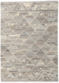 Kelim Ariana Matto 177X247 Moderni Käsinkudottu Vaaleanharmaa/Beige (Villa, Afganistan)