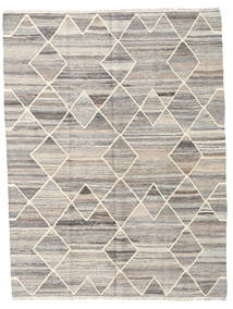 Kilim Ariana Rug 136X176 Authentic
 Modern Handwoven Light Grey/White/Creme (Wool, Afghanistan)