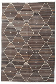 Kilim Ariana Rug 203X305 Authentic
 Modern Handwoven Light Brown/Light Grey (Wool, Afghanistan)