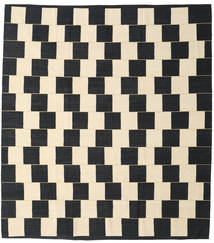 Kelim Moderni Matto 264X295 Moderni Käsinkudottu Tummanharmaa/Beige Isot (Villa, Afganistan)