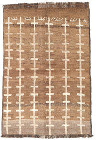 Barchi/Moroccan Berber - Afganistan Rug 87X129 Authentic
 Modern Handknotted Light Brown/Brown (Wool, Afghanistan)