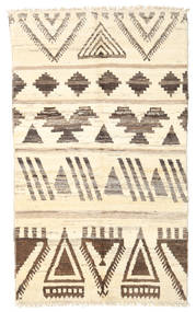 Barchi/Moroccan Berber - Afganistan Rug 122X207 Authentic
 Modern Handknotted Beige/Light Brown (Wool, Afghanistan)